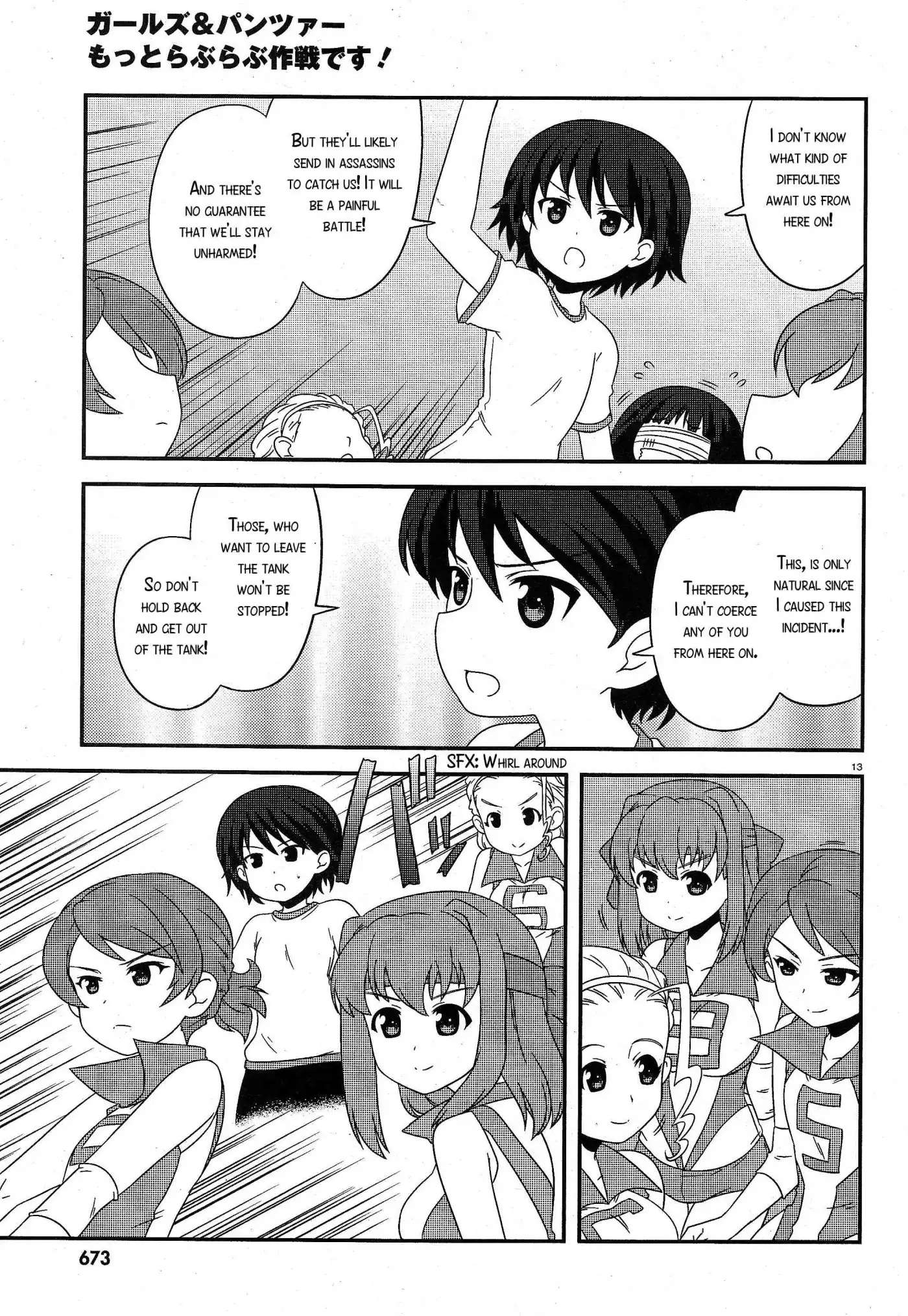 Girls ANDamp; Panzer - Motto Love Love Sakusen Desu! Chapter 30 13